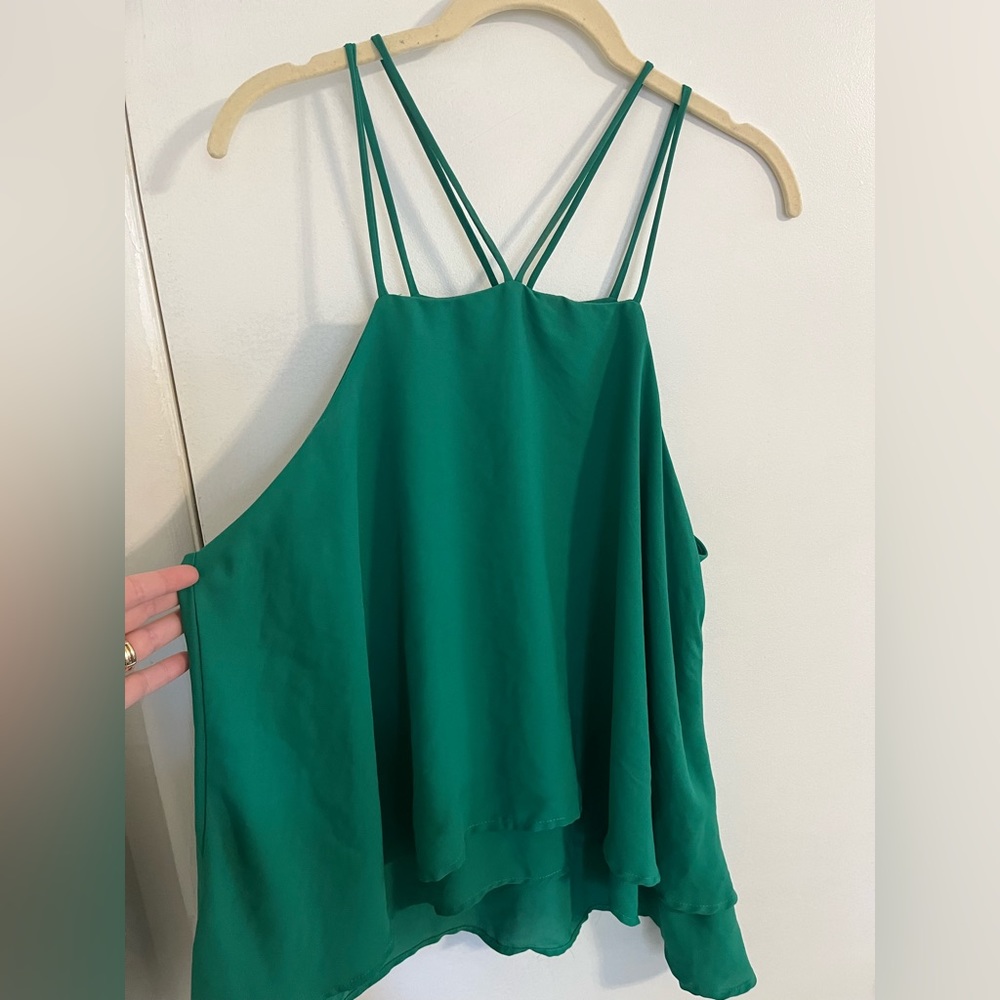 Ally Magic Chiffon Halter Tank Top